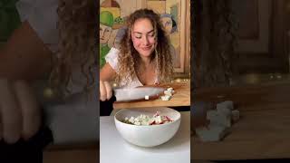 Insalata di settembre🫐🥬🍎 food ricette recipe [upl. by Raybourne]