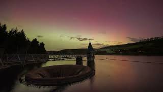 Aurora Pontsticill Timelapse [upl. by Eisiam]