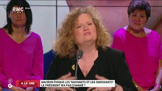 Macron évoque les quotsachants et les subissantsquot quotUne certaine condescendancequot [upl. by Rahr]