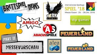 Messevorschau  SPIEL Essen 2018  Teil II [upl. by Maure]