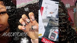 Winter Maintenance Vlog ❄️  Hair Nails Lashes and shopping [upl. by Yokoyama]