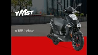 KYMCO TWIST 125 kymco scooter 😉 [upl. by Anaujd]