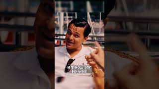 Bribing a federal agent👀😹wolfofwallstreet movie shorts [upl. by Telfore777]