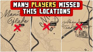 You Passed here 1000 Times But Never Noticed These  RDR2 [upl. by Ellinad]