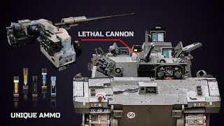 Heres The Deadly Cannon that will be installed on UK Ajax Armoured Vehicles [upl. by Regnig]