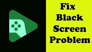 How to Fix Google Play Games App Black Screen Error Problem Solve in Android amp Ios [upl. by Concoff]