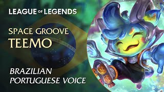 Space Groove Teemo Teemo Embalos no Espaço — Interactions in Portuguese Português Brasileiro [upl. by Ahrat]