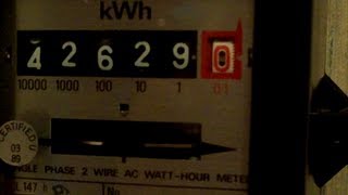 Electricity Meter  Landis amp Gyr CL147h rollover demo [upl. by Leddy]