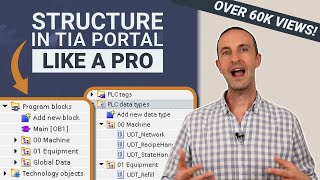 How to Structure Your PLC Program in TIA Portal Like a Pro Full Course Chapter  InDepth Tutorial [upl. by Eetse]