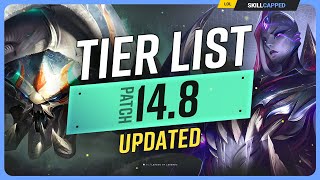 NEW UPDATED TIER LIST for PATCH 148  League of Legends [upl. by Anon]