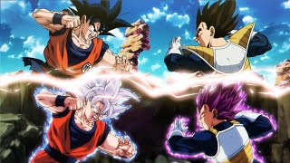 Goku vs Vegeta at EVERY Point in the Series [upl. by Tsirhc]