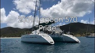 2001 Lagoon 570 Pride [upl. by Jacie]