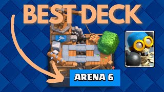 THE BEST DECK FOR ARENA 6 IN 2021  Clash Royale shorts [upl. by Meggy]