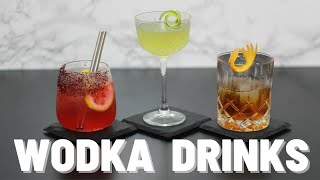 Lust auf Cocktails mit Wodka JA 3 einfache Vodka Cocktails selber machen [upl. by Rheta]