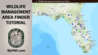 FWC Wildlife Management Area Finder Tutorial [upl. by Aliak239]