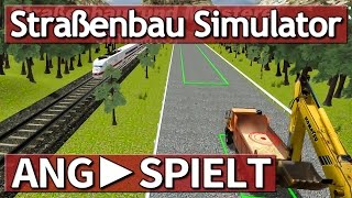 Straßenbau und Meisterei Simulator ANG►SPIELT [upl. by Yalcrab]