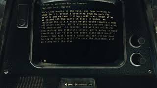 Project Manager’s Terminal  Fallout 76 Terminal [upl. by Tevis]