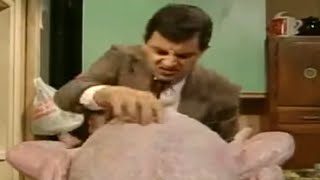 The Christmas Turkey  Mr Bean Official [upl. by Eirrehs]