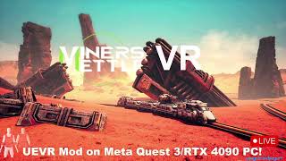 Miners Mettle in VR Gaming on the UEVR Mod  Meta Quest 3RTX 4090 PC Live [upl. by Ycak939]