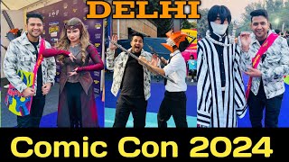 Comic Con Delhi 2024  Full Trolling Vlog comiccon2024 [upl. by Aneres]