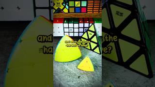 Which Pyramid is the HARDEST to solve puzzle cubing rubikscube [upl. by Nalahs]