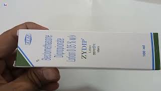 Zydip Lotion  Beclomethasone Dipropionate Lotion 005 Uses  Zydip lotion uses Benefit  Zydip klm [upl. by Inad505]