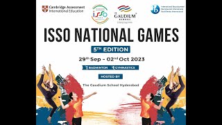 ISSO National Games  Honoring Gymnastics and Badminton Excellence 2023 [upl. by Airret]