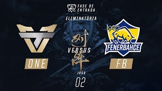 Team oNe x 1907 Fenerbahçe Fase de Entrada  Eliminatória  Jogo 2  Mundial 2017 [upl. by Carmina746]