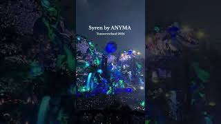 Anyma  Syren performance atTomorroland 2024tml tomorrowland tm2024anyma syren afterlife [upl. by Hovey]