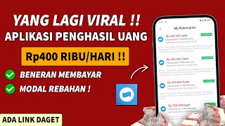 Aplikasi Penghasil Uang 2024  Apk Penghasil Saldo Dana Tercepat  Cara Dapat Uang dari internet [upl. by Reyam335]