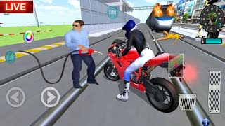 ✅3D Driving Class Simulator Bullet Train Vs Motorbike  Bike Driving Game  Android Gameplay [upl. by Clarissa975]