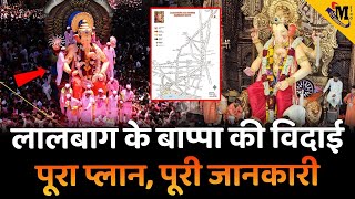 Lalbaug Cha Raja Visarjan Live Update [upl. by Anirehc]