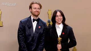 Billie Eilish on Her Advice to Young People quotDo What You Lovequot  Full Backstage Oscars Interview [upl. by Salter]