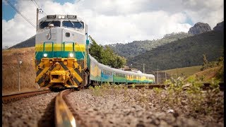 Um passeio entre Espírito Santo e Minas Gerais de trem [upl. by Zile]