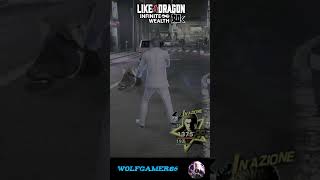 LAD Infinite Wealth  Insane Combat Moments amp Finisher Vol2 shorts gaming yakuza [upl. by Dearr]