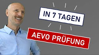 AEVO Prüfung – in 7 Tagen zum Ada Schein [upl. by Nilrak193]