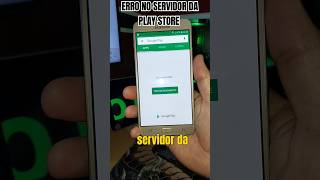 ERRO NO SERVIDOR DA PLAY STORE [upl. by Ahsote905]