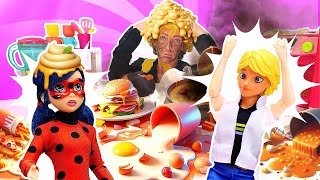 Spielzeug Video für Kinder mit Ladybug  Magisches Schloss Nicole und Marinette kochen [upl. by Desmund]