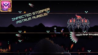 Terraria  Calamity Infernum  Astrum Aureus The Infected Stomper [upl. by Kore]