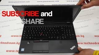 Lenovo ThinkPad P51  Intel Core i77820HQ 8M Cache up to 390 GHz [upl. by Odlareg]