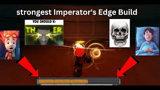 The Strongest Imperators Edge Build  Deepwoken [upl. by Gamali]