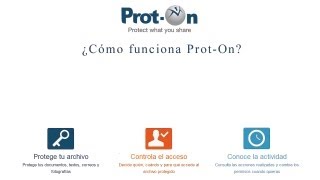 ¿Cómo usar ProtOn Guía rápida [upl. by Aicenev210]