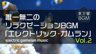 【リラクゼーションBGM】「エレクトリック・ガムラン Vol2」（スパ・ヨガ・瞑想・心を落ちつかせる・勉強用BGM・作業用BGM・集中したい時に！）＜by 東万響＞ [upl. by Redan]