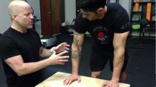 Myofascial release and Biomechanics for the forearm tricep and shoulder [upl. by Changaris]