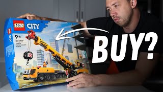 Is The NEW LEGO Crane A Buy [upl. by Milda]