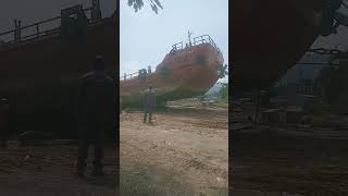 PROSES KAPAL NAIK DOCK GALANGAN UNTUK PERBAIKAN [upl. by Tarfe83]