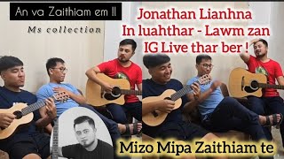 Jonathan Lianhna  in luahthar ah  Tbca amp puipuia  ten pathian an fak ho e [upl. by Fransis]