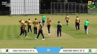 Stony Stratford CC 1st XI v Overstone Park CC 1st XI [upl. by Regen]