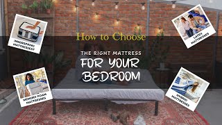 Ultimate Mattress Guide How to Choose the Perfect Bed for Better Sleep [upl. by Attekahs]