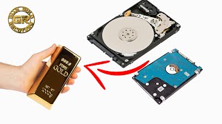 Gold Recovery from Hard Drives  Gold from Hard Disk  Gold Recovery [upl. by Ttirrem]